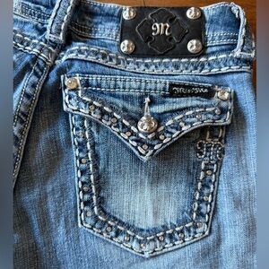 Size 29 Miss Me Boot cut jeans